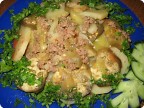  баклажаны с мясом