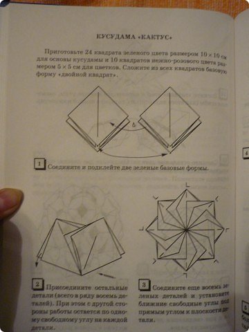 Кусудама "Кактус" (фото 2)