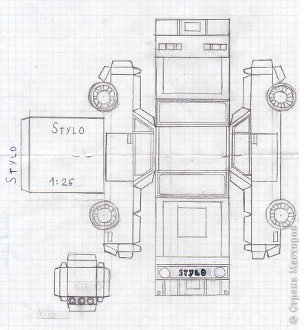 Модели автомобилей + развертки (фото 5)