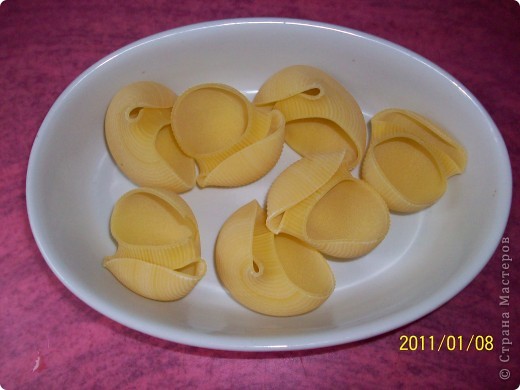   Conchiglioni — конкильони (большие фаршированные  ракушки).  (фото 2)