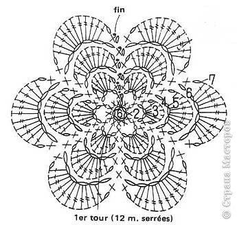 Схема розочки (фото 7)