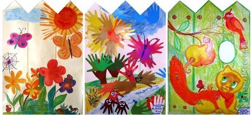 Крузина Дарья, 6 лет, Голикова Маша, 7 лет, Жеребцова Ольга, 7 лет, Яхяева Аида, 7 лет
Коллективная работа д/о «Мозаика» (шестилетки)
Звягинцева Оксана, 10 лет
(фото 5)