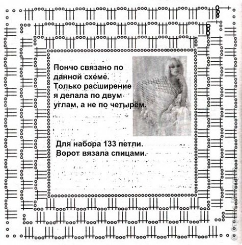 Схема для пончо (фото 6)
