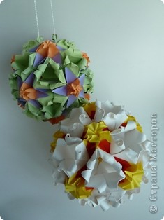 Кусудама Sweet Spring Ронаты - настолько мне понравилась, что не смогла остановиться на одном экземпляре. (фото 1)
