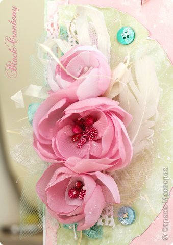 Открытка "La tendresse pastels". (фото 2)