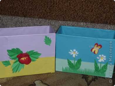 Эти коробки были сделаны в садик сыну. (фото 6)