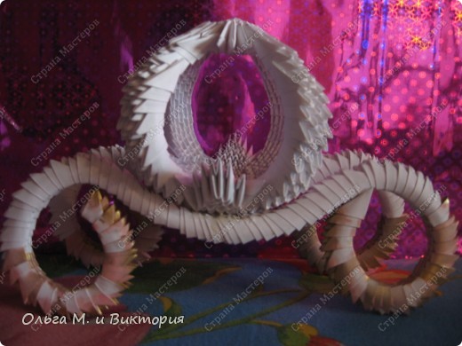 Наконец-то мы с дочкой доделали карету... (фото 9)