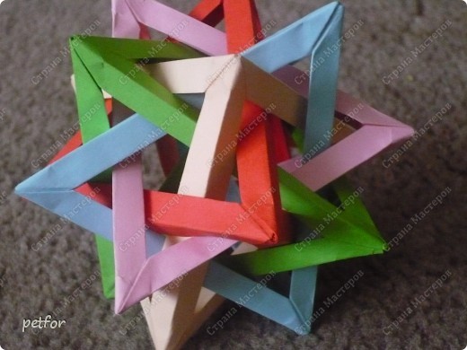 Five Intersecting Tetrahedra  (фото 1)