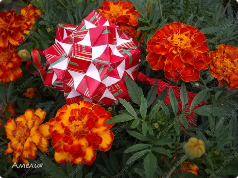 Star fractal kusudama (фото 10)