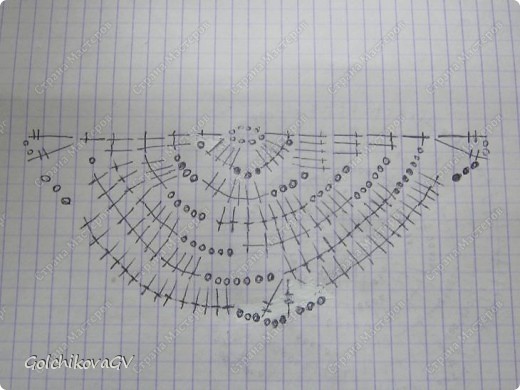 А это схема половинки. (фото 20)