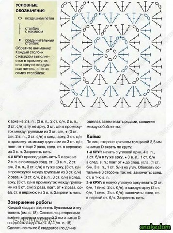 Если кому интересно, вот основной узор (вязется совсем просто и очень быстро) (фото 9)