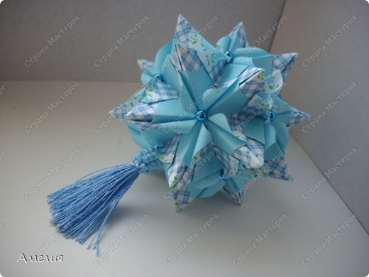 Кусудама Chandelle
Автор Мария Синайская
http://goorigami.com/diagrams/chandelle-kusudama
Схема (фото 2)