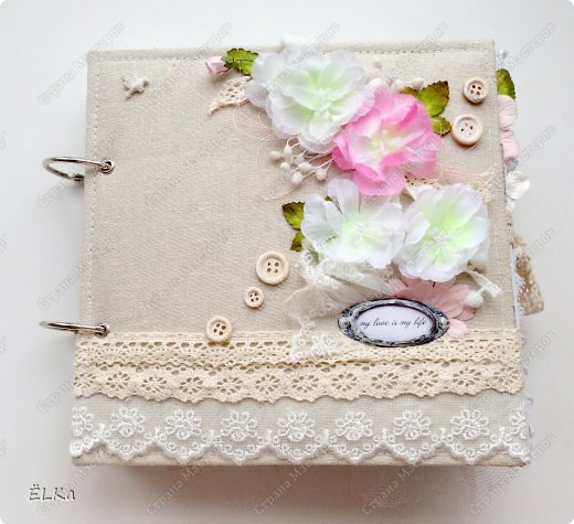 Свершилось! Вот и подошел к концу совместный проект "Lovely things" от ShabbyScrap http://shabby-scrap.blogspot.ru
 И я наконец-то доделала альбом о моей любви. И теперь могу показать его вам, дорогие мастера!

Замечательный проект! Я открыла для себя много нового в стиле шебби шик. А значит, всё было не зря! 
И как итог - получила замечательный альбом на долгую память, пропитанный любовью, нежностью и теплом...  (фото 1)