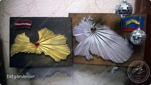 Сделала, ни так давно, панно Мурманская область в технике String Art (https://podjem-tal.ru/node/738276). У меня ее быстренько купили. А себе как всегда ничего и не осталось! И вот решила создать серию любимых и родных моему сердцу мест на Земле! И конечно это места моего детства! Мурманск - родилась, И Рига (Латвия) - там прошли все школьные летние каникулы, там живут любимые родственники! (фото 1)