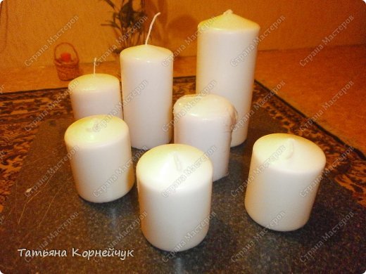 Перед праздником еду в Икею, запасаюсь свечами-заготовками разного размера. (фото 2)