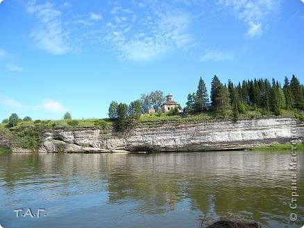 Вид с реки на с. Говорливое. (фото 11)