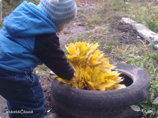 Мой помощник решил немного украсить наш двор. (фото 27)