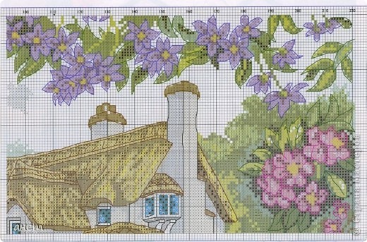 вот добавила схему она с Cross Stitch Colection май 2009 (фото 15)