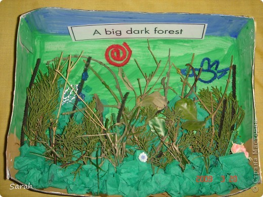 This is part of the display on 'We're Going on a Bear Hunt' story. (фото 11)