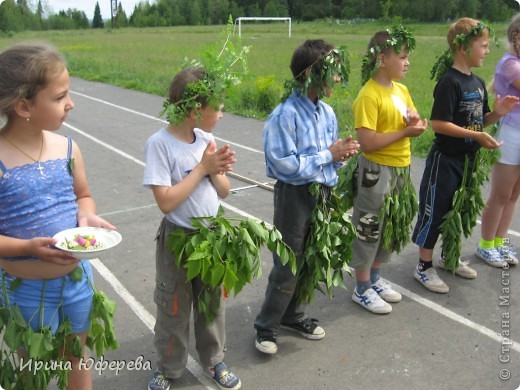 Мы не только мастерим, но и хорошо отдыхаем в перерывах... День индейца... (фото 11)