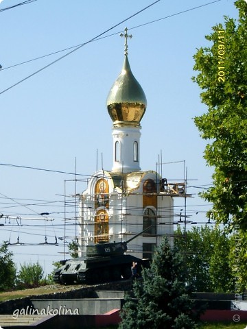 Сейчас на Мемориале воинской Славы строится часовня. (фото 38)