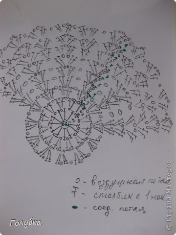 Схема. Использовала детский хлопок 50гр=180м, крючок №2,5 (фото 4)