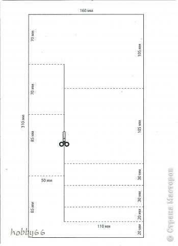 Схема открытки. (фото 3)