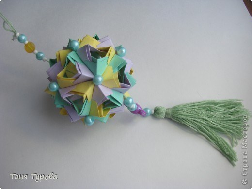 Little Island, схема: http://goorigami.com/diagrams/little-island-kusudama (фото 9)