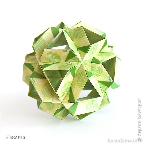 Name: <strong>Jade-2</strong>
Designer: Lukasheva Ekaterina
Parts: 30
Paper: 7.5*7.5 cm
Final height: ~11.5 cm
Joint: no glue (фото 6)