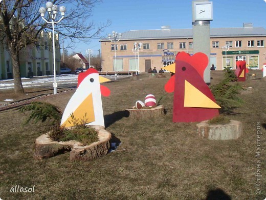 А это мой город радует нас праздничными декорациями (фото 8)