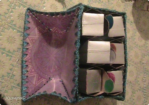 Но венемся в день сегодняшний. Мне нужен сундучок для бисера, а попросту контейнер для хранения мелочей.
С неразберихой в запасах бисера отныне будет покончено. Это я так сказал! хватит метаться между тремя коробками, где "где-то тут теплые тона, где-то там холодные"! Все будет вместе, и все будет разделенное. (фото 8)