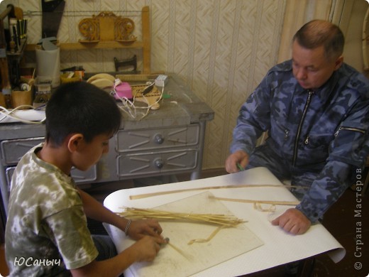 "Занимаемся" соломкой. (фото 2)