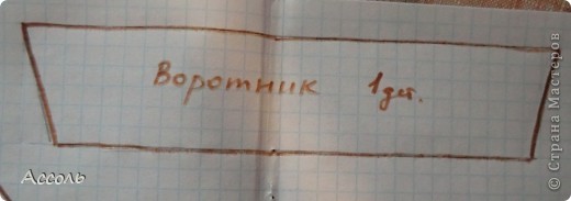 С воротников вроде ничего сложного. Складываем деталь воротника лицом к изнанке пальто и пришиваем. Затем отворачиваем. Если воротник двухсторонний, то горловина палто вшивается внутрь воротника (но это слижком уж навороченно для кукольной одежки). Я делала по  простому. (фото 11)