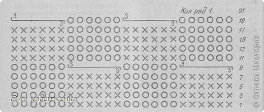 Схема узора. (фото 4)