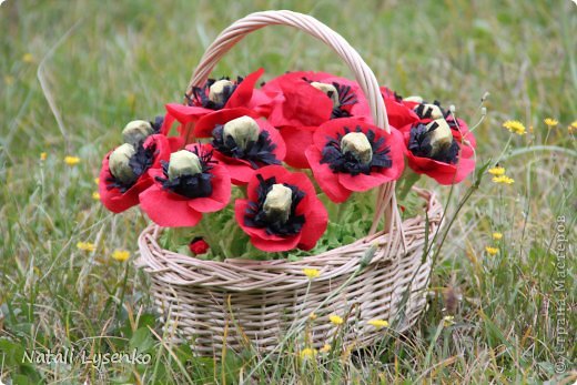 дебют.букет из конфет)МАКИ (фото 2)