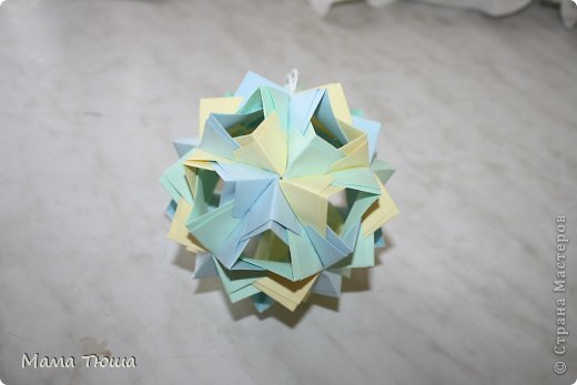  вот здесь диаграмма  http://goorigami.com/diagrams/little-island-kusudama
 (фото 9)