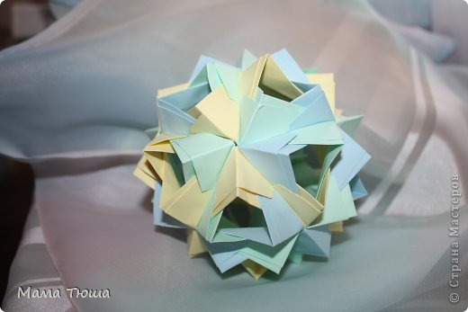 Little Island Kusudama
автор Мария Синайская
30 модулей 1:2
без клея (фото 8)