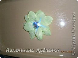  Цветы из ленточек (фото 5)