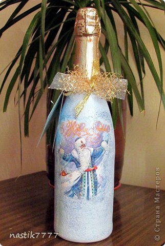 Новогодние бутылки  (фото 3)