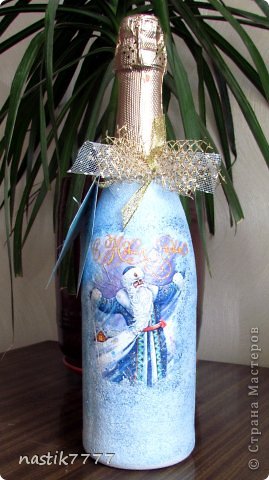 Новогодние бутылки  (фото 4)