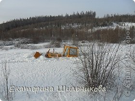 воть бульдозер решил объезд сделать.видимо не получилось. (фото 6)