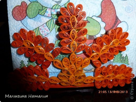 Салфетницы "квиллинг" (фото 3)