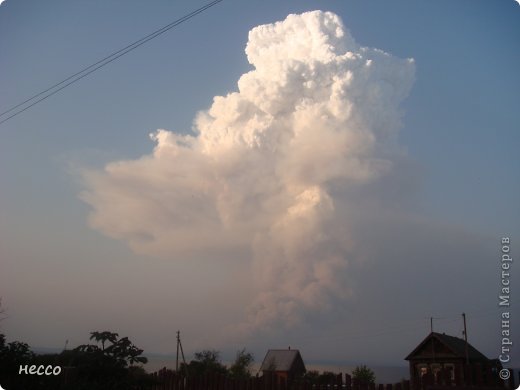 А так горели леса в Зеленой зоне Тольятти (почти ядерный гриб) (фото 4)