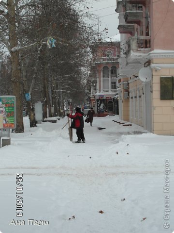 На Советской во всю велась борьба со снегом)))) (фото 7)