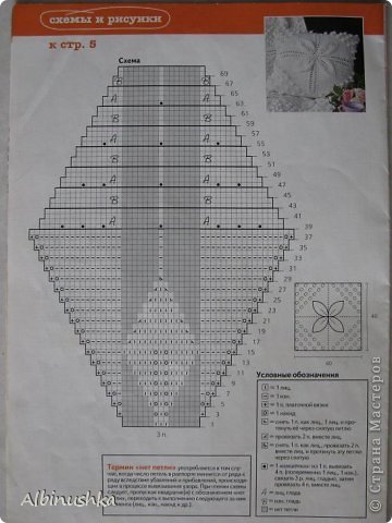 Начнем по порядку.Первая подушка связана по схеме из журнала "Диана -креатив"№11 2010год (фото 3)