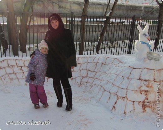 Мама Давыдова Юлия Павловна воспитанницы Анастасии фантазировала и строила. (фото 2)