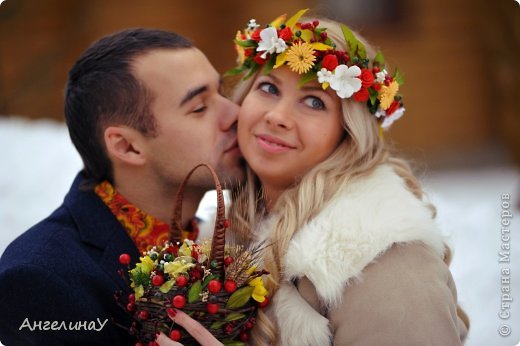 а это мой венок на свадьбе (фото 3)