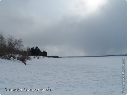 Снега у нас полным полно и сегодня падал на нас крупными хлопьями. (фото 23)