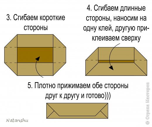 "Быстрый" пакетик для подарка мини МК (фото 6)