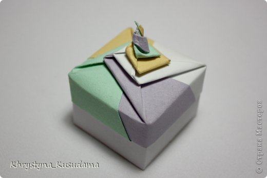 тренировалась делать спиральные крышечки (Double-Locked Spiral Square Origami Box )
МК здесь http://papiromania.blogspot.com/search?q=CAJA+CON+TAPA+CON+ESPIRAL (фото 3)